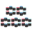 30Pcs Assorted Color Pool Cue Chalk Professional Billiard Accessories 1