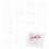 50Pcs Acrylic Display Stands Clear for Wedding Table Numbers 1