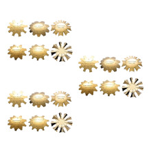 18Pcs Golden Nail Smile Line Cutter Manicure Trimmer for Nail Art