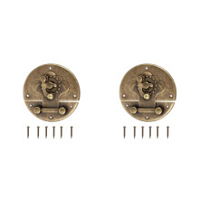 2St Duurzame Koperen Sieradendoos Sluiting Vintage Geschenkdoos