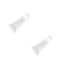 10Pcs Empty Lip Balm Tube Containers Transparent 10Ml for Women Use