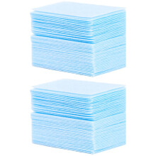 1200Stk Sky-Blau Nagelreinigungspads Einweg Nagellack Tücher