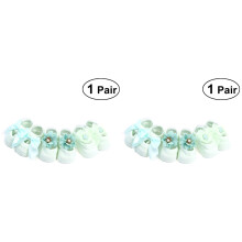 2Paare Baby Rutschfest Elastisch Grün Für Lauflerner