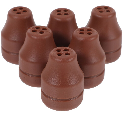18Pcs Stylish Chocolate Plastic Pull Ends for Window Blind Cord Knobs 1