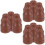 18Pcs Stylish Chocolate Plastic Pull Ends for Window Blind Cord Knobs 8