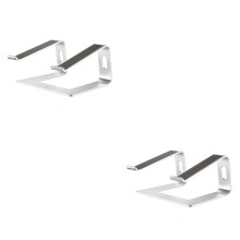 2Stk Aluminium Laptop Halter Rutschfest Ventiliert