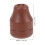 18Pcs Stylish Chocolate Plastic Pull Ends for Window Blind Cord Knobs 11