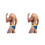 2Pièces Maillot Bain Triangle Séchage Rapide 1