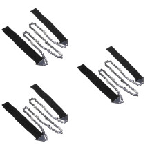 3Stk Manuelle Kettensäge Outdoor Baumstutzen Survival Kette