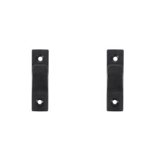 2St Barbell Rod Organizer Zwart Roestvrij Staal Duurzaam Voor Fitness