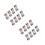 16Paires Maillons Manquants Argent Pour Usage Durable 1