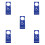5Pièces Panneaux Handicap PVC Robustesse Pour Parking 11