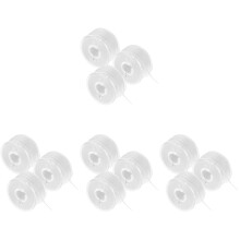 12 Stuks Sneldissolverende Pva Visdraad Wit, Geschikt Voor DIY Vissen