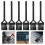 80Pcs Portable Keyboard Cleaning Brush Set Black Nylon ABS Durable 11
