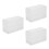 3Pcs Acrylic Model Car Display Case Clear Cover Home Use 4