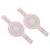 2pcs Silicone Bread Sling Baking Mat Heat Resistant Reusable Red 1