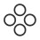 4Pcs Universal Rubber Stroller Wheel Tires Back & Front Easy Maneuver 4