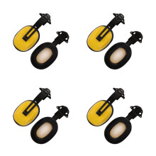4Paires Casques ABS Anti- Durable Chantier
