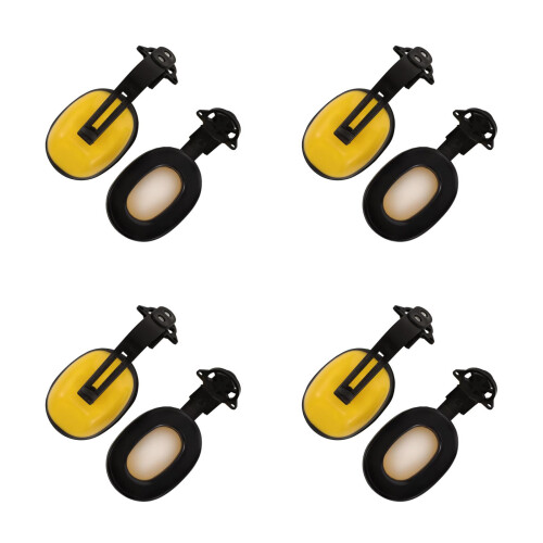 4Paires Casques ABS Anti- Durable Chantier