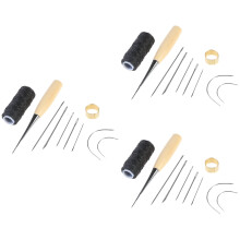 30Pcs Sewing Needle Set Stainless Steel Thread Thimble Craft