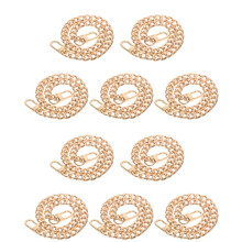 10Stk Handtaschen Kettenriemen Gold Acryl Langlebig DIY Ersatzriemen