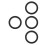 4Pcs Universal Rubber Stroller Wheel Tires Back & Front Easy Maneuver 8