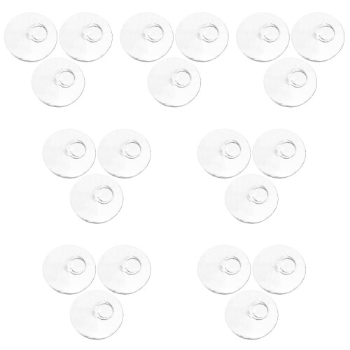 21Pièces Bouchons Drain Silicone Acier Pour Évier