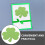50Pcs Three-Leaf Clover Paper Cards for St Patrick's Day Classroom Use 6
