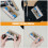 30Pcs Recordable Audio Cassette Tapes with Hard Plastic Cases Assorted 8