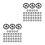 80Pièces Roues Plastique Noir Pour Assemblage Jouets Enfants 6