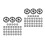 80Pièces Roues Plastique Noir Pour Assemblage Jouets Enfants 8