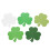 50Pcs Three-Leaf Clover Paper Cards for St Patrick's Day Classroom Use 9