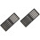 2 Pieces Finger Chopsticks Washable Kitchen Tableware Reusable Metal 3