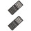 2 Pieces Finger Chopsticks Washable Kitchen Tableware Reusable Metal 4