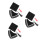 3Sets Plush Bear Doll Graduation Costume Soft Polyester Hat Collar Set 5
