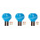 3Sets Badminton Paddle Set Und Robust Für Und Spaß 1