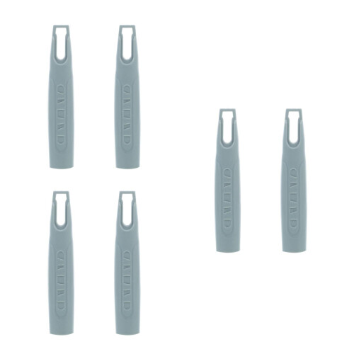 6Pièces Poignées Balai Vert Clair Ergonomiques Pour Maison