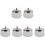 6Stk Frosted Nagellack Mehrfarbig 3