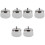 6Stk Frosted Nagellack Mehrfarbig 4