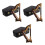 3Sets Mini Modell Holz Kreatives Instrument Geschenk Bunt 1