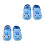 2Pairs Sandals Lightweight Comfortable Kids Beach Slippers 7