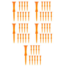 50Pièces Tees Golf Orange Pour Jeu De