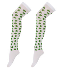 3Paare Lange Over-Knee Damen Grün Für Karneval