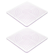 2St Acryl Klei Bord Met Ronde Hoeken Voor DIY Boetseren En Kunst