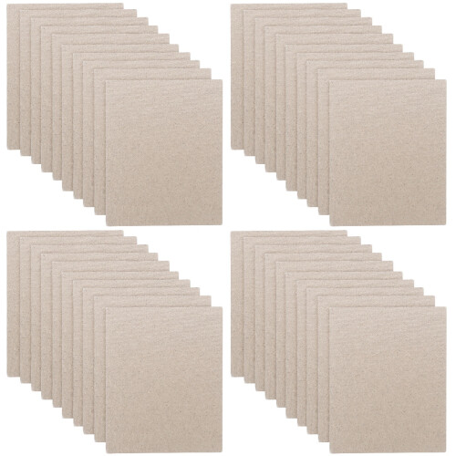 40Pcs Microwave Waveguide Cover Oven Guard Silver Insulation Sheet