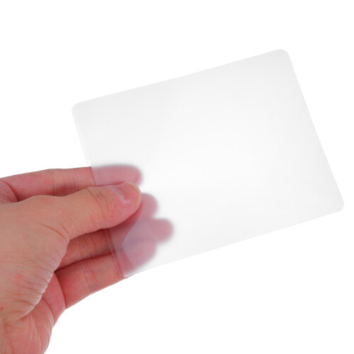300Pcs Transparent Laminating Sheets Plastic Film Waterproof 2