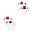 4Pcs Breathable Japanese Headband Men Wide Multi- Accessory 10