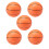 Inflatable Balls Orange Pvc 5pcs 1