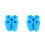 8Pcs Blue Aquarium Sponge Filter, Pre-Filter Cylinder for Fish Tanks 2