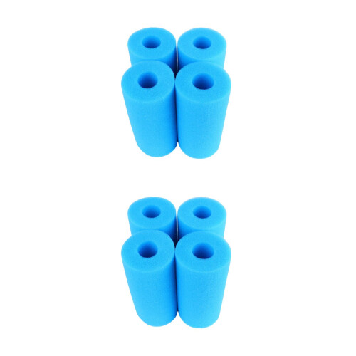 8Pcs Blue Aquarium Sponge Filter, Pre-Filter Cylinder for Fish Tanks 2